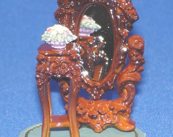 Miniature Antique Museum Vol. 2: Rococo Mirror (brown color)