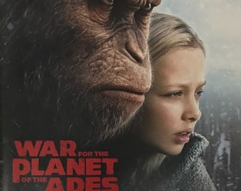 Planet of the Apes - War for the Planet of the Apes Japanese Movie Brochure