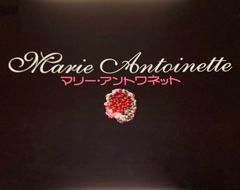 Marie Antoinette Japanese Movie Brochure