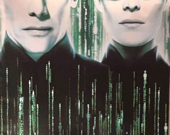 The Matrix Reloaded Japanese Movie Brochure