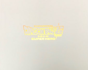 Dragonball Superhero Anime Brochure