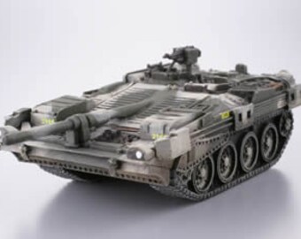 Takara World Tank Museum scale 1/144 - Strv 103 B Type Winter (#166)