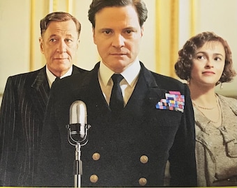 The Kings Speech Japanese Movie Brochure