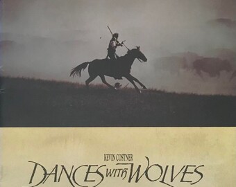 Dances With Wolves Japanese Movie Brochure