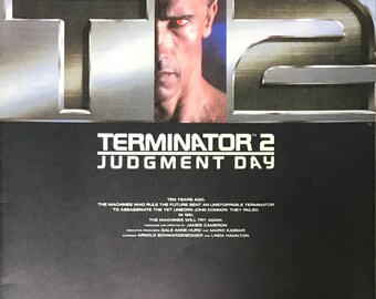 Terminator 2 - Judgement Day Japanese Movie Brochure