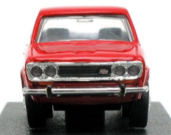 Konami The Best Collection (scale 1/64) - Nissan Bluebird SSS (P510) 1968