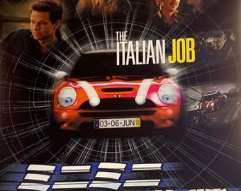 The Italian Job Japanese Movie Brochure