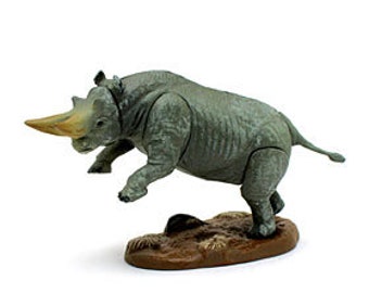 Kaiyodo Dinotales 7 Figure Collection Part 2 released at Lawsons - #8 Arsinoitherium (B color variation)
