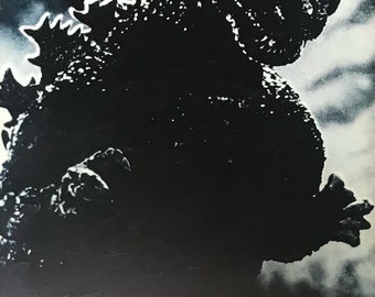 Godzilla 1983 Japanese Anime Brochure