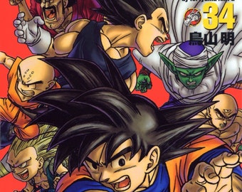Dragon Ball Manga by Akira TORIYAMA Vol 34
