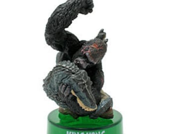 Kaiyodo King Kong Figure Collection released at 7-Eleven - #1 King Kong vs V-Rex