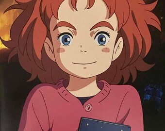 Mary and the Witch's Flower Japanese Anime Brochure