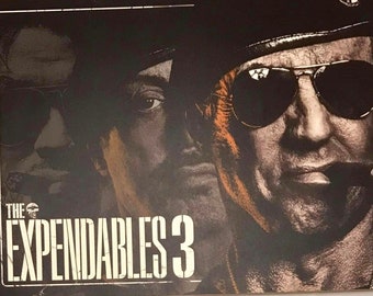 The Expendables 3 Japanese Movie Brochure