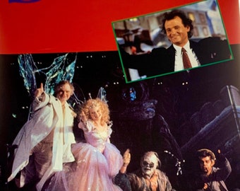 Scrooged Movie Japanese Movie Brochure