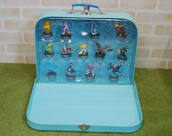 7/11 Pokemon Bottlecap Figure Museum Complete Collection in Display Case