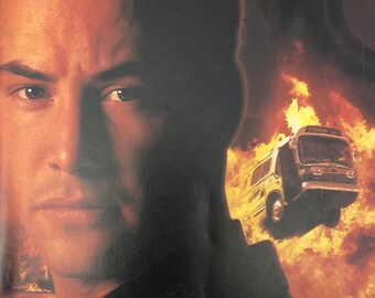 Speed Movie Japanese Movie Brochure
