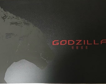 Godzilla 1988 Japanese Anime Brochure