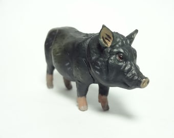 Takara, Kaiyodo ChocoQ Pets Part 5 #141 Mini Pig (black)