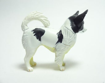 Takara, Kaiyodo ChocoQ Pets Part 3 #80 Papillion Dog (black & white)