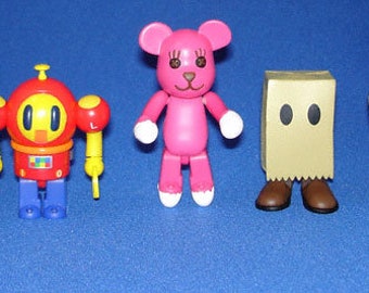 Medicom Kubrick Post Pet Fun Factory Series 1 Complete Set