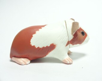 Takara, Kaiyodo ChocoQ Pets Part 3 #92 Guinea Pig (brown & white)