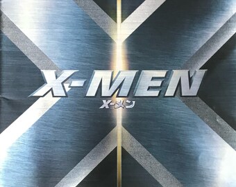 X-Men Japanese Movie Brochure