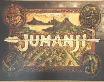 Jumanji Japanese Movie Brochure
