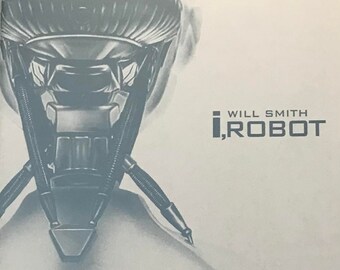i Robot Japanese Movie Brochure