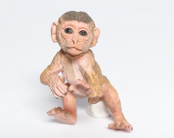 Takara, Kaiyodo ChocoQ Animatales Part 2 #240 Japanese Macaque