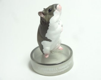 Horico, Kaiyodo Hamster's Figure Collection #6 Campbell Hamster (gray) 2006 release
