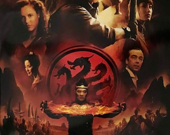 The Mummy: Tomb of the Dragon Emperor Japanese Movie Brochure
