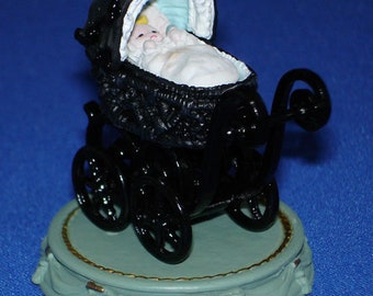Miniature Antique Museum Vol. 2: Pram (black color)