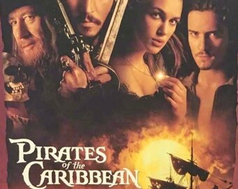 Pirates of the Caribbean: The Curse of the Black Pearl Japanese Movie Brochure