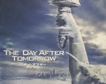 The Day After Tomorrow  Japanese Movie Brochure