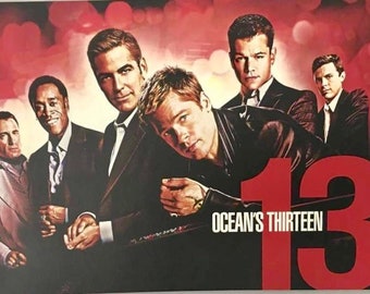 Ocean's 13 Japanese Movie Brochure