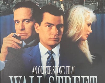 Wall Street Japanese Movie Brochure