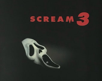 Scream 3 Japanese Movie Brochure