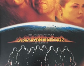 Armageddon Japanese Movie Brochure