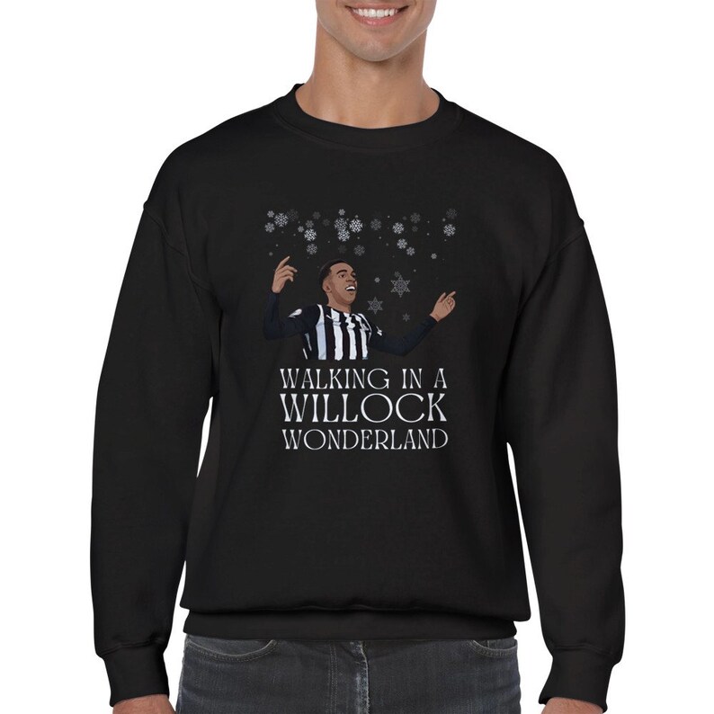 NUFC Men's Christmas Jumper Newcastle Xmas Joe Willock Etsy UK