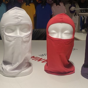 Ski mask blank, balaclava blank, shiesty