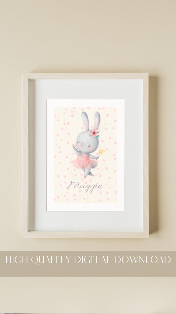 Personalised Nursery Wall Art Printable Wall Art Nursery Etsy