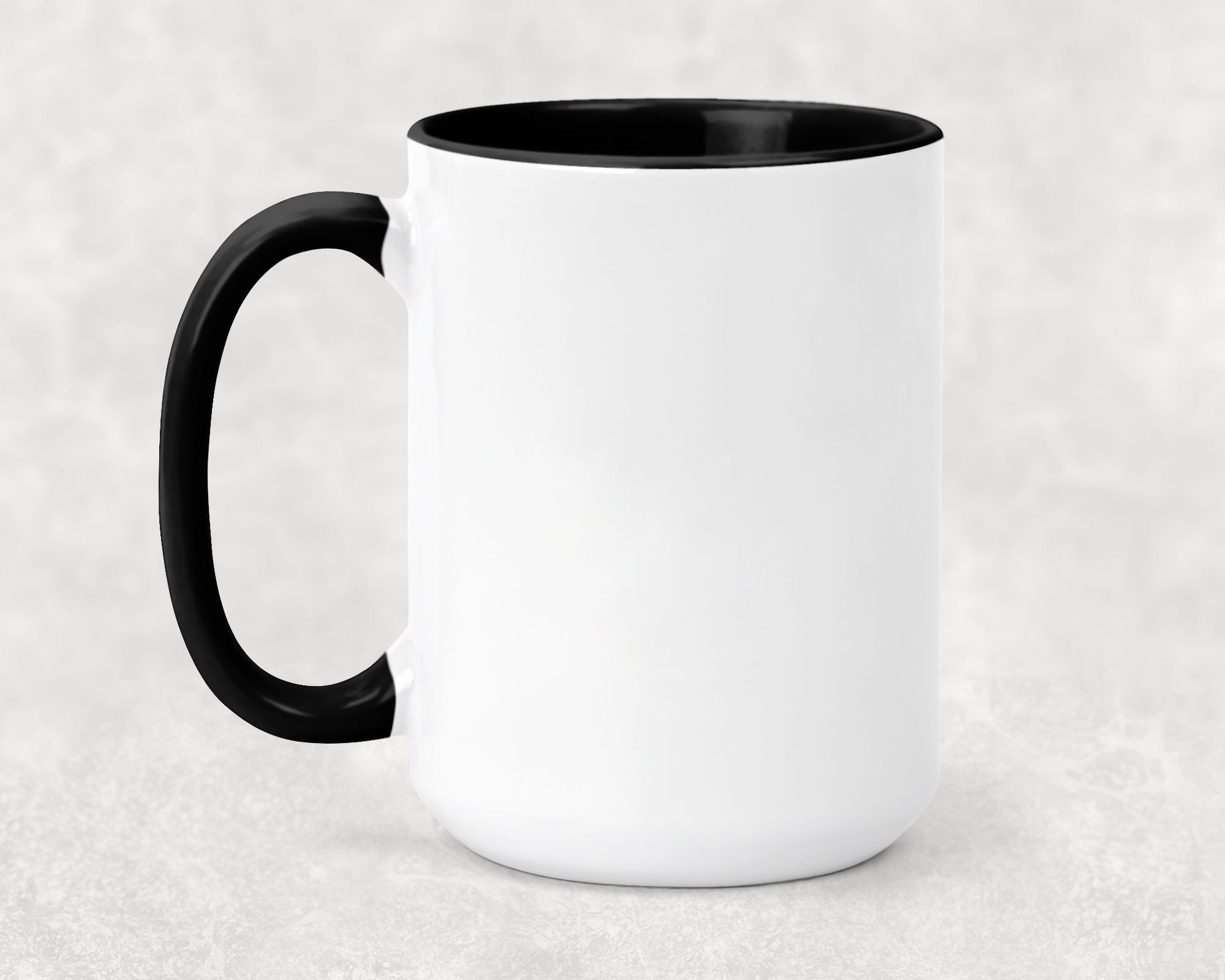 white and black custom coffee blank tea ceramic porcelana 15 oz sublimation  mugs - AliExpress