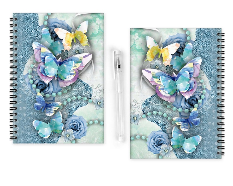 A4 Spiral Notebook Sublimation Blank Etsy