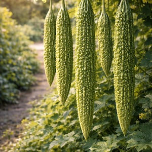 Bitter Melon Vegetable Seeds Green Heirloom Non-GMO Organic Seed Packet Rare Variety