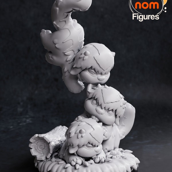 Chibi Sky Bison 3D Resin Print | Legend of Korra