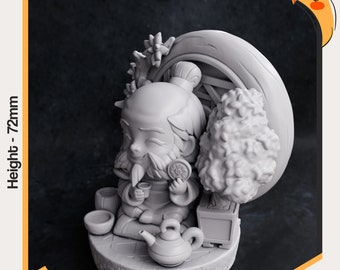 Chibi Iroh 3D Resin Print | Avatar The Last Airbender 並行輸入品 Chibi Iroh 3D Resin Print | Avatar The Last Airbender