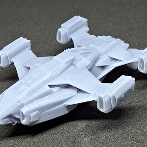 1:1000 Scale 3D Resin Print Alliance Chieftain | Elite Dangerous