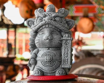 縁起物　スワロフスキー 獅子舞 約4cm 縁起物 スワロフスキー 獅子舞 約4cm 縁起物 スワロフスキー