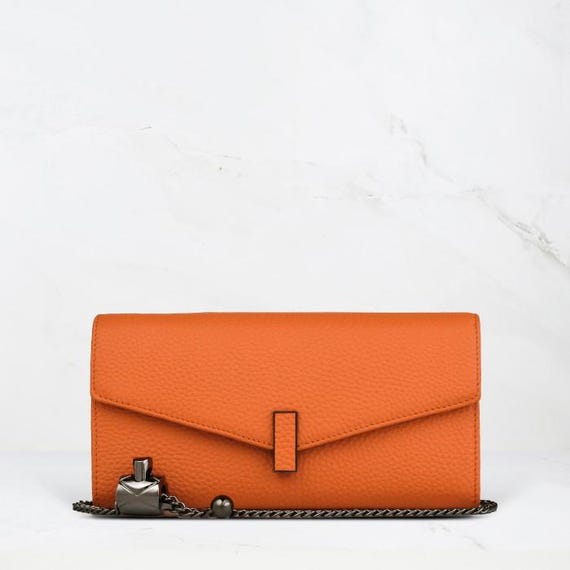 Coral pink purse hotsell