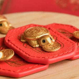 Talismán de Feng Shui de tortuga que muerde el dinero: trae riqueza y prosperidad a donde quiera que vayas en 2025